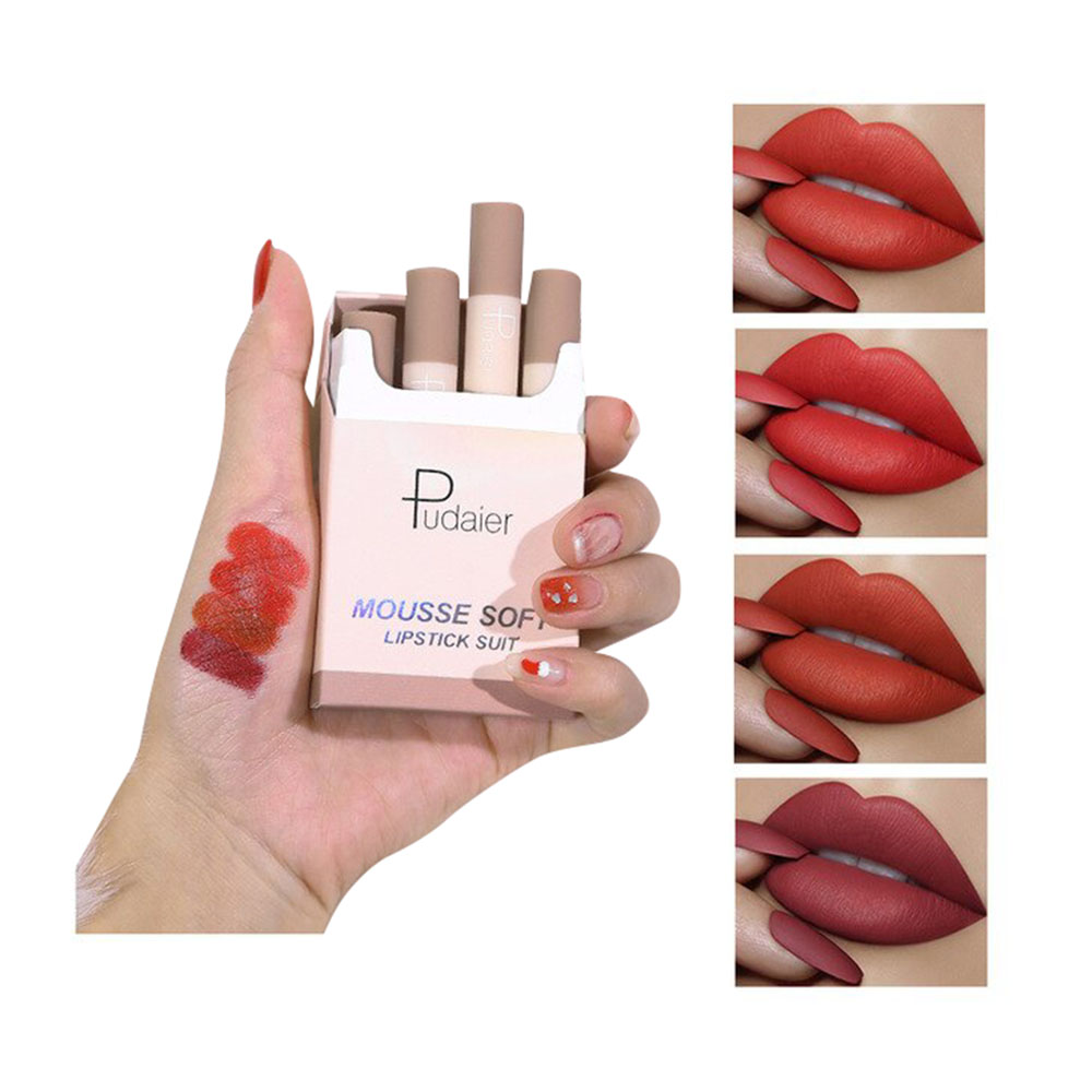 Mousse Cigarette Box Lipstick Set - N 1