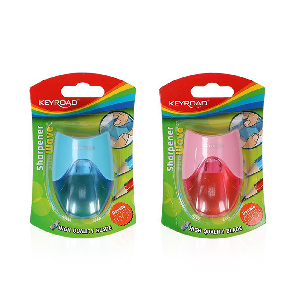2 Holes Wave Blister Sharpener   