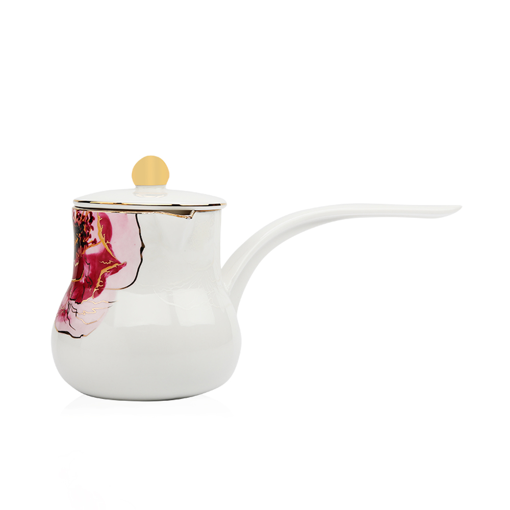 Coffee Pot Floral Design Camillia Collection - Et1102