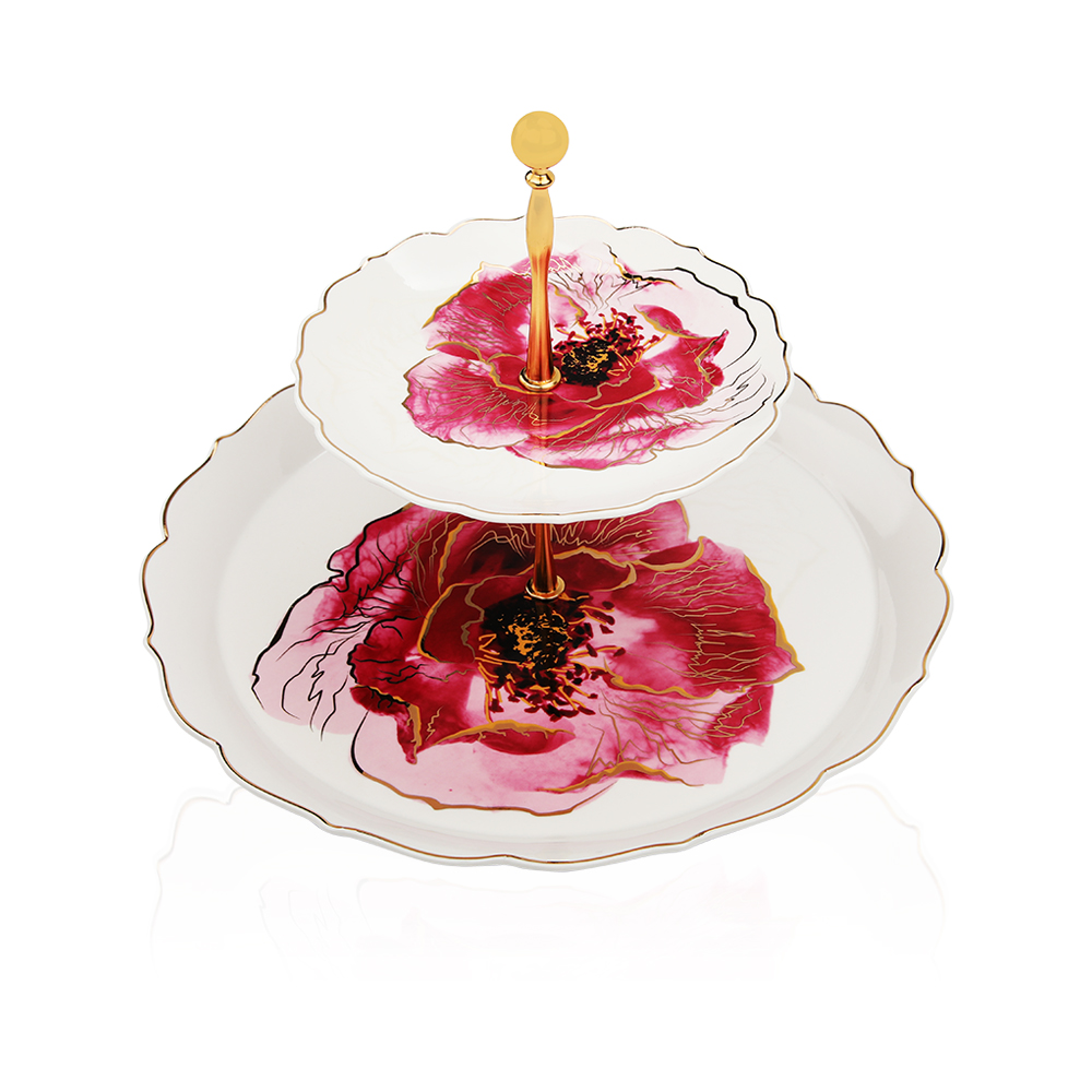 Serving Set Floral Design Camillia Collection - Et1110