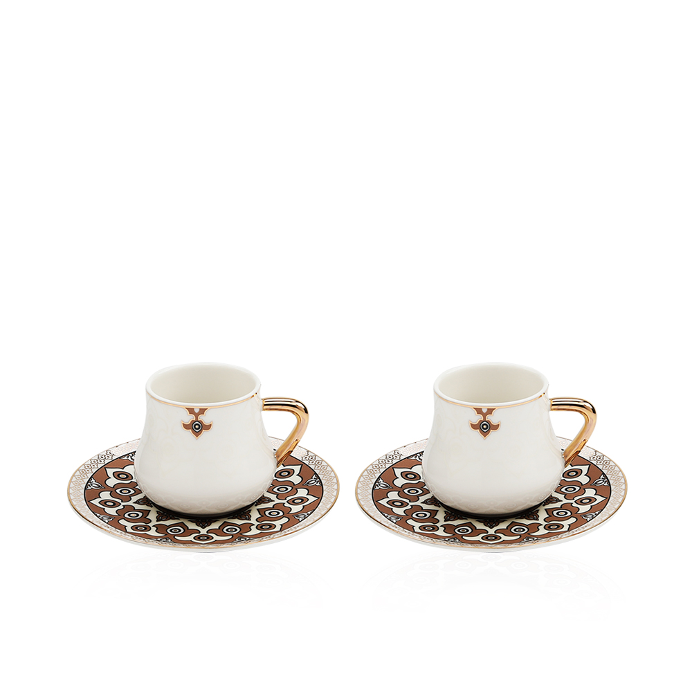 Turkish Coffee Sets Two Cup You & Me - Gy1101