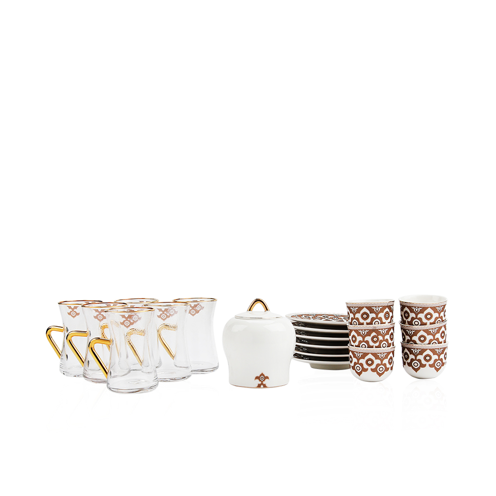 Tea Glass And Coffee Sets Effindi Collection - Gy1105