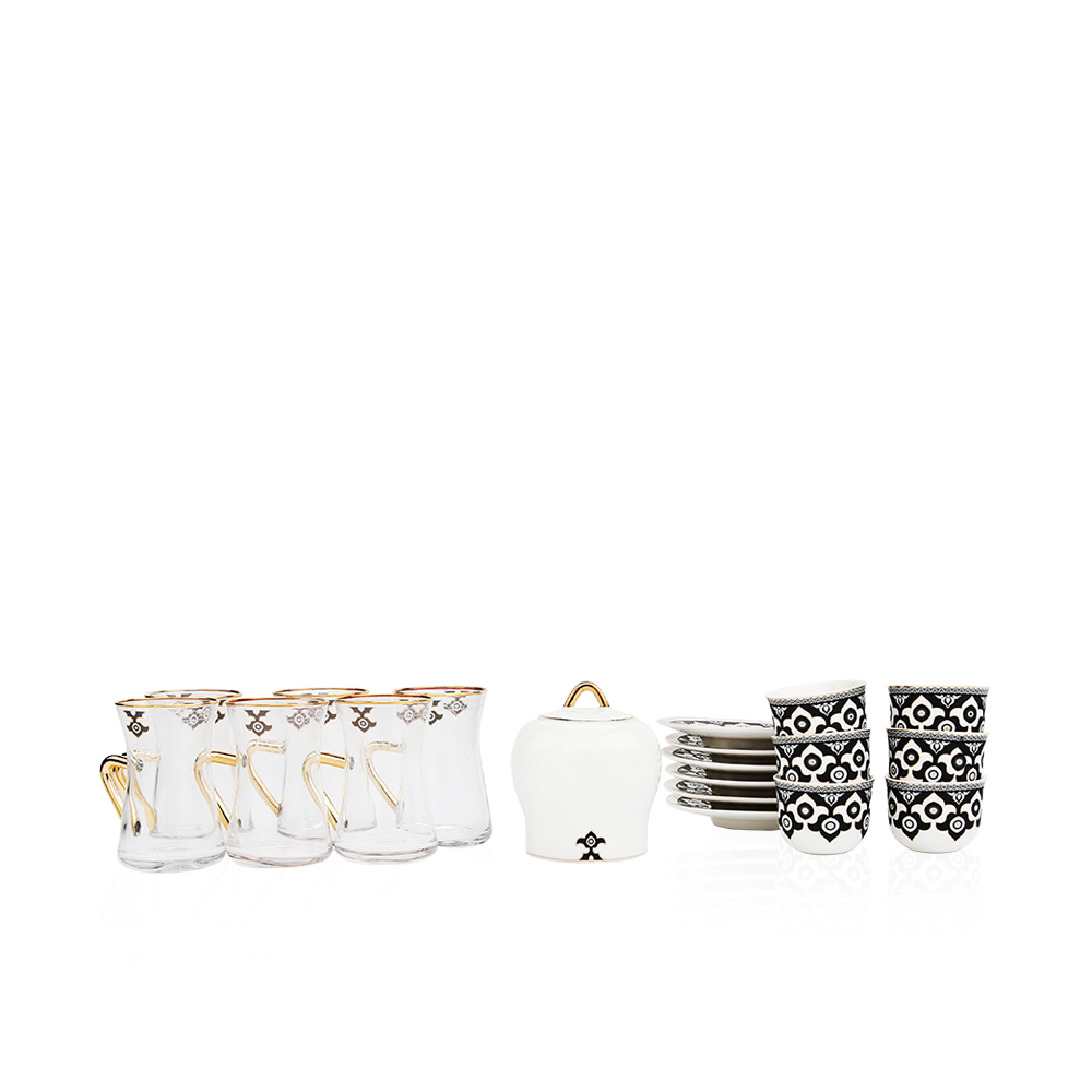 Tea Glass And Coffee Sets Effindi Collection - Gy1106