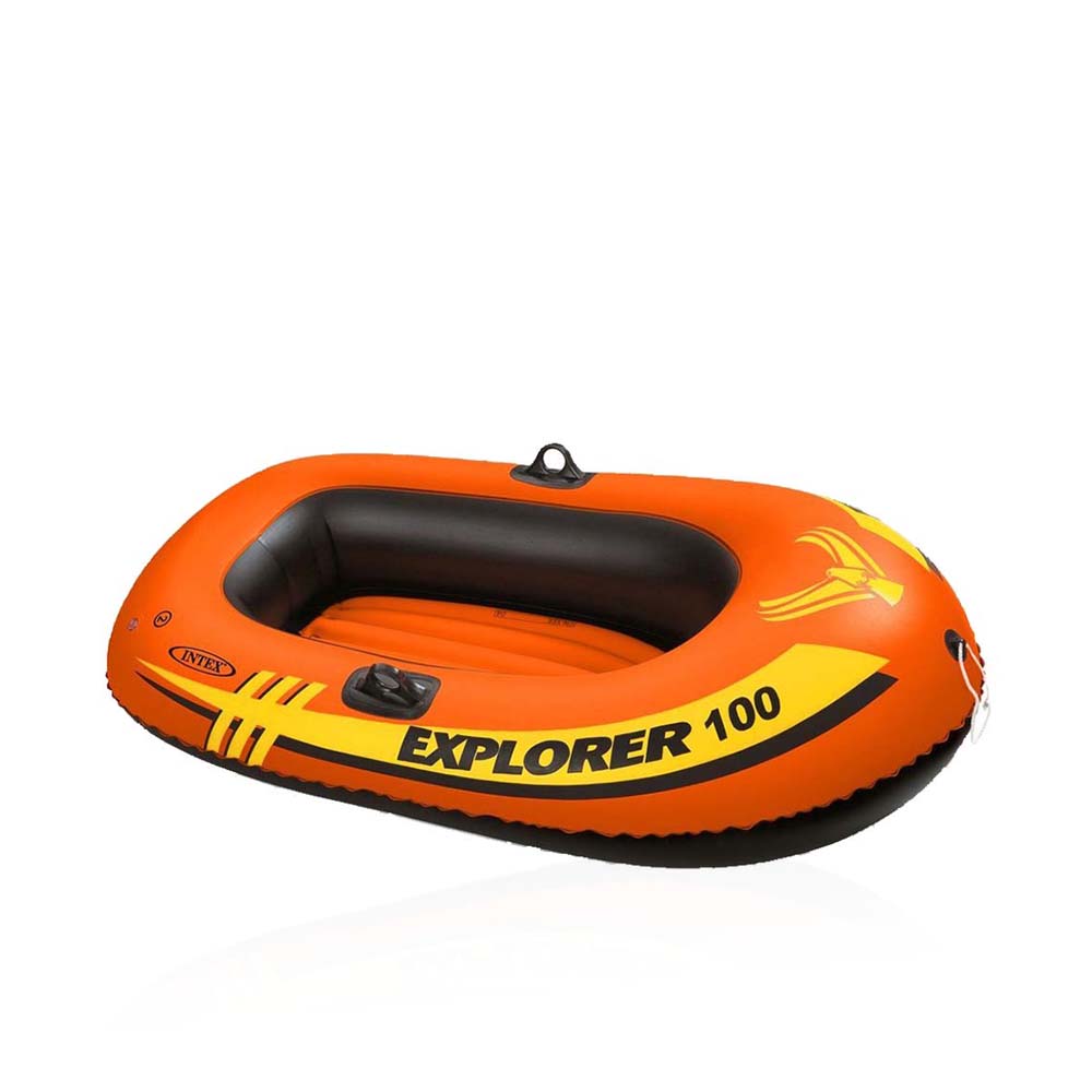 Inflatable Explorer 100 Boat - Orange