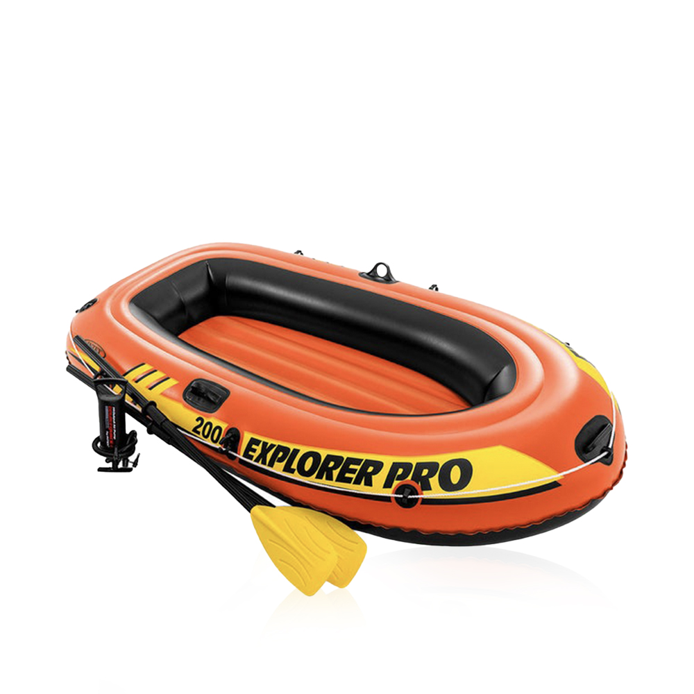 Inflatable Explorer Pro 200 Boat Set