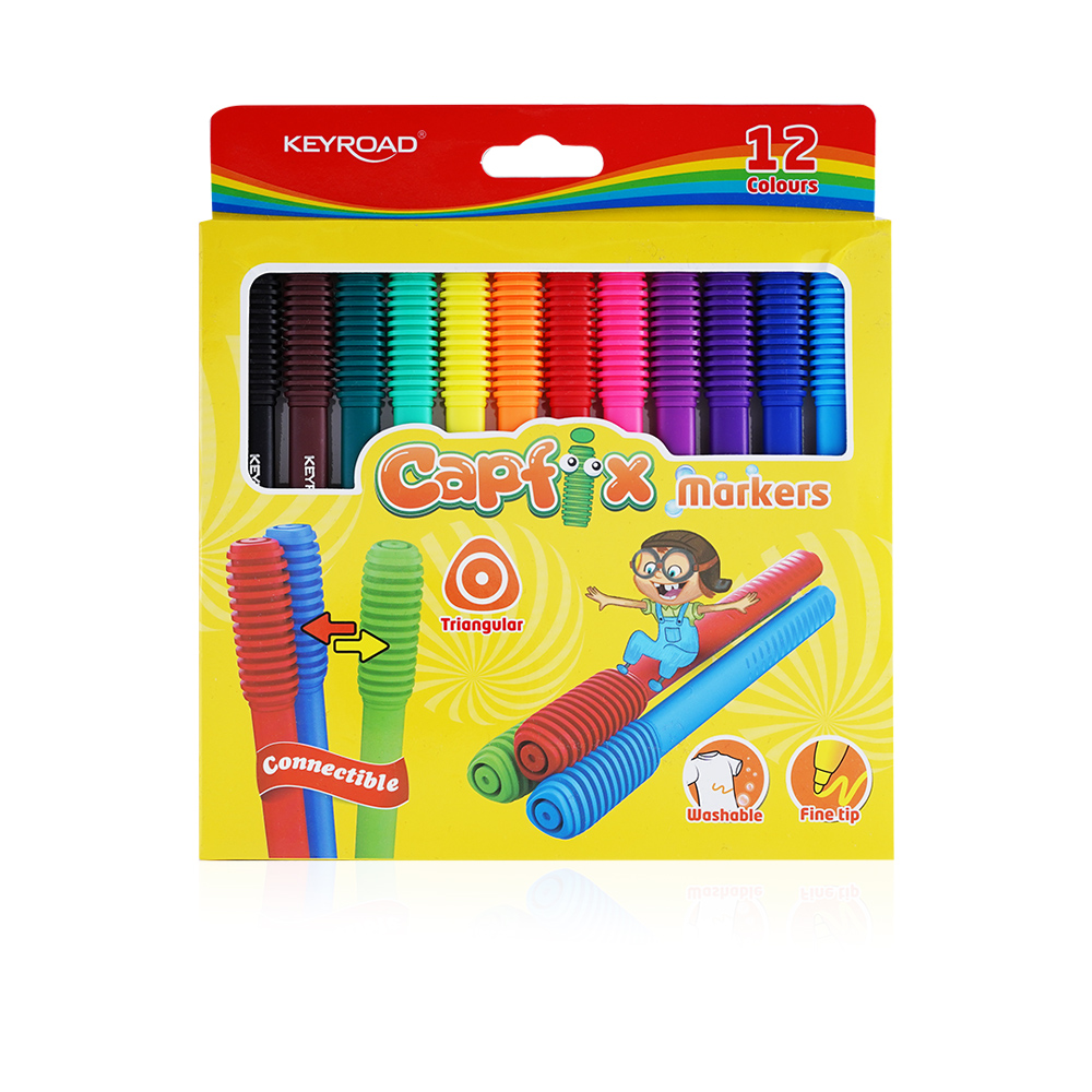 Washable Color Markers - 12 Color