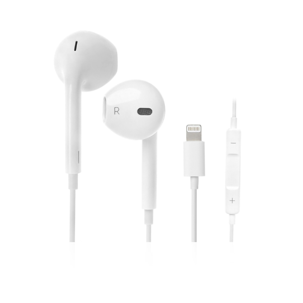 ES06 lightning Stereo Earphone - White   
