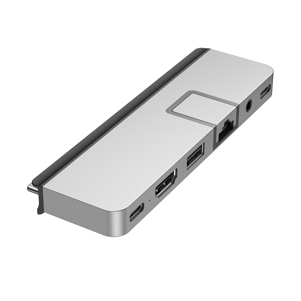 Duo Pro 7-in-2 USB-C Hub - Silver