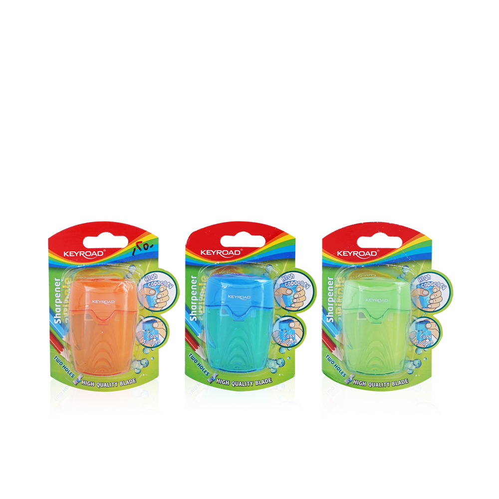 2 Holes Ripple Blister Sharpener