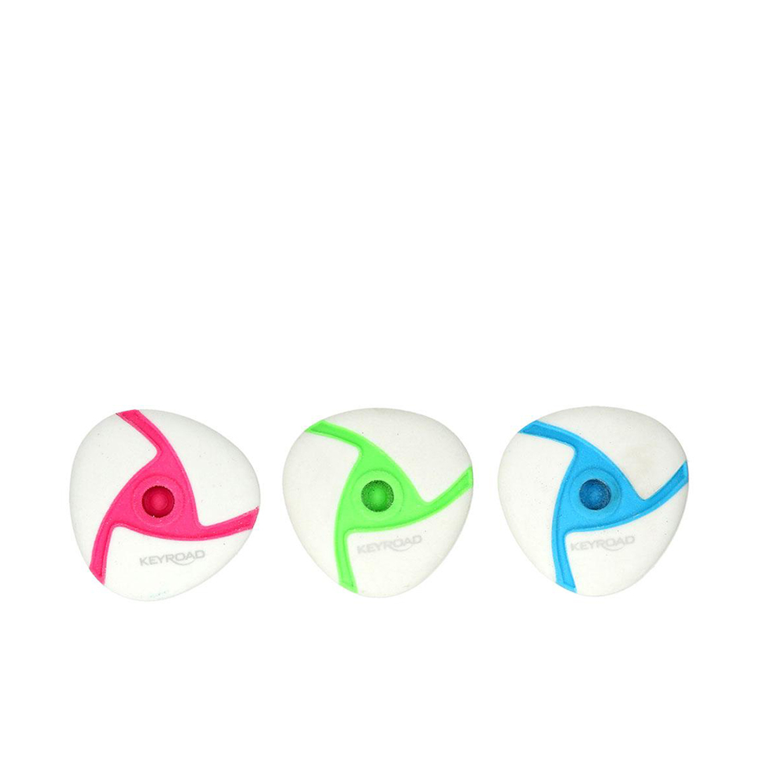 Windmill Design Eraser Set - 3 Pcs