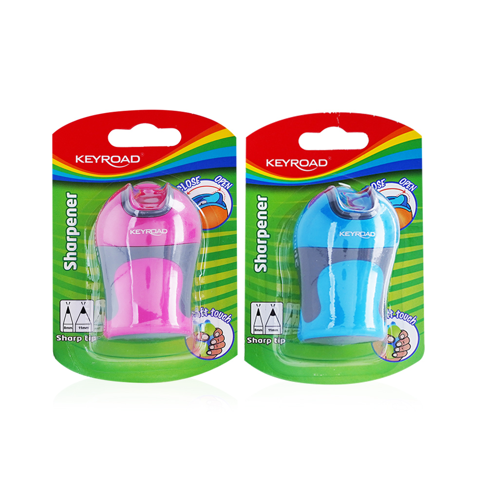 2 Holes Blister Soft Touch Sharpener   