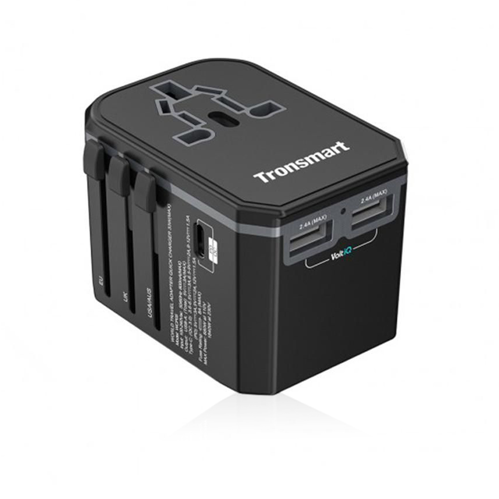 Universal Travel Adapter 33W - Black