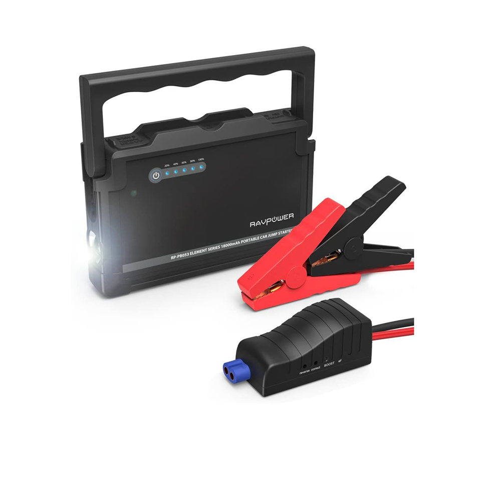 18000mAh 600A Peak Current Car Jump Starter - RP-PB053