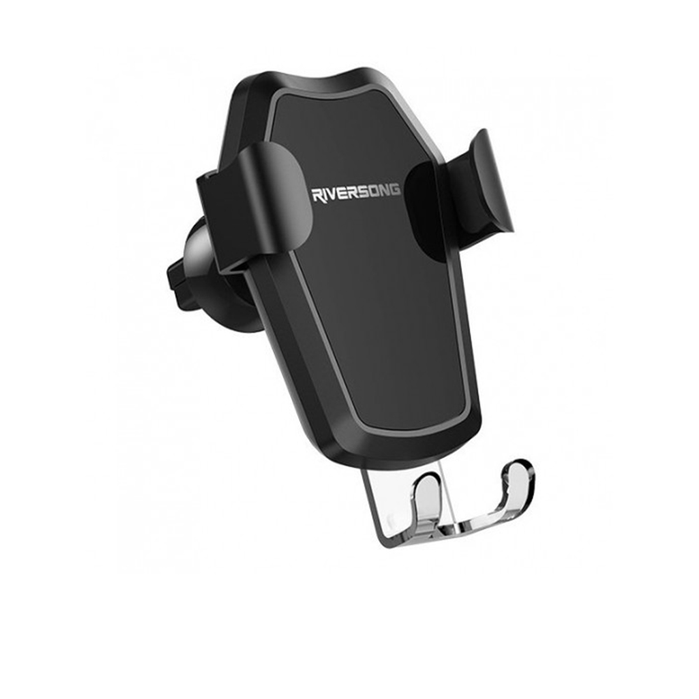 Powerclip Wireless Charging Car Holder - Black