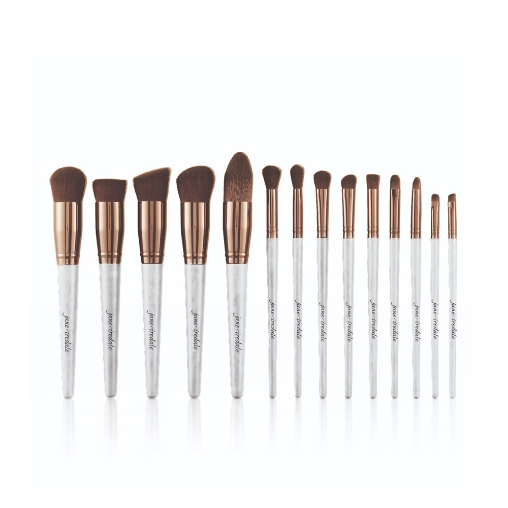 Make-up Brush Set  -14pcs - White