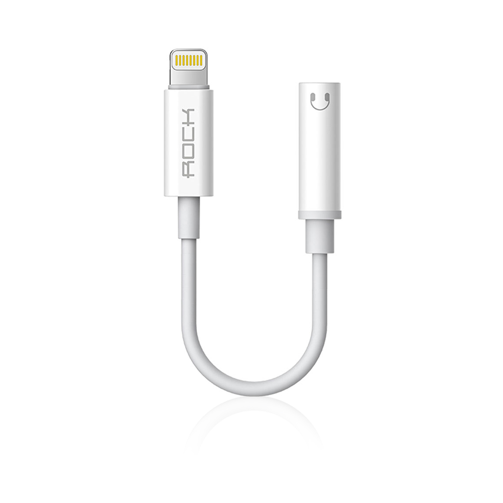 Lightning to 3.5mm Jack Audio Converter - White