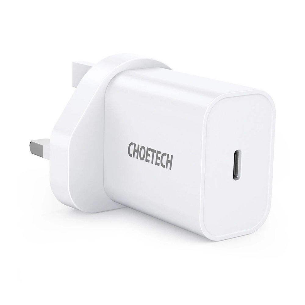 20W USB C Port Charger - White