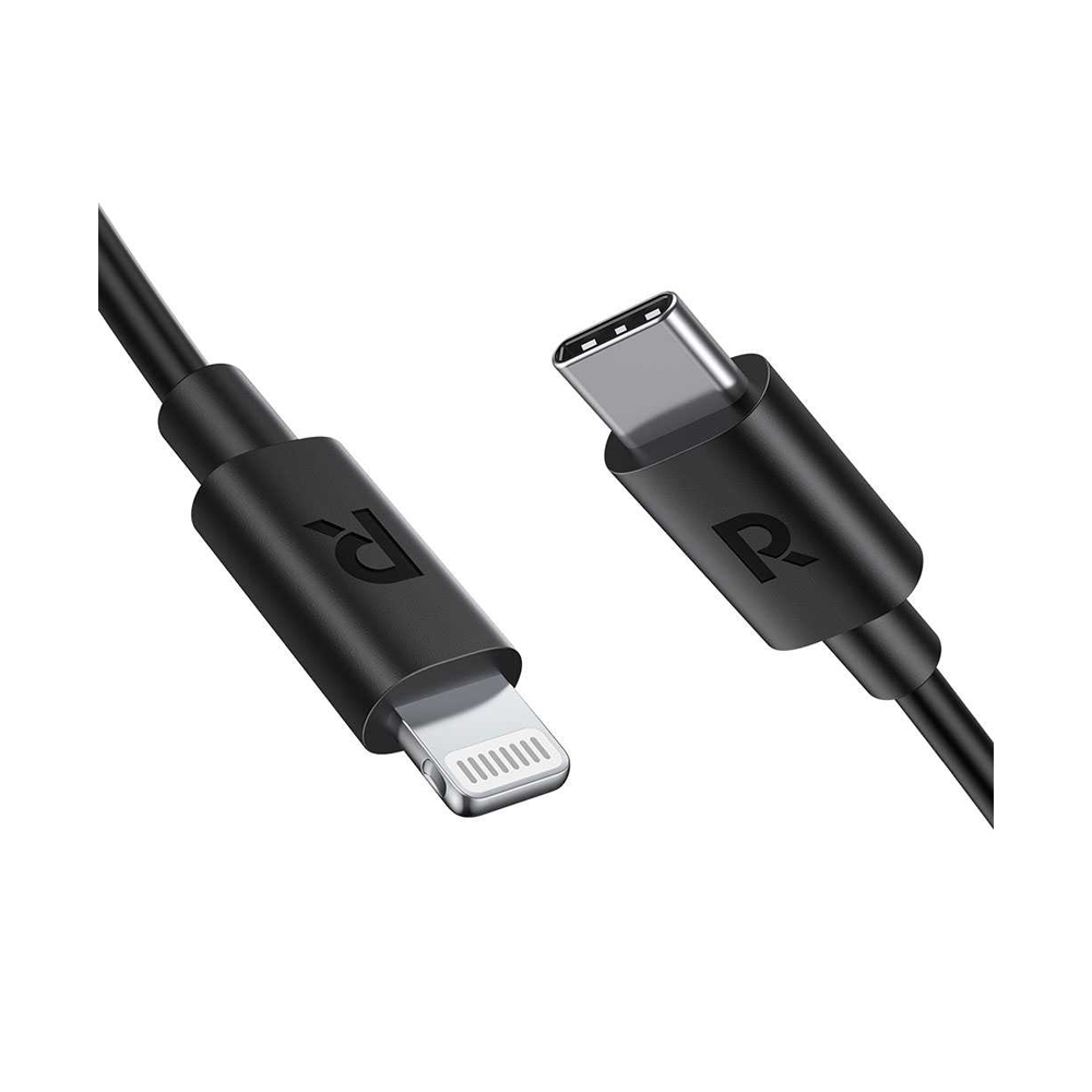 RP-CB062 1m TPE Type-C to Lightning Cable - Black