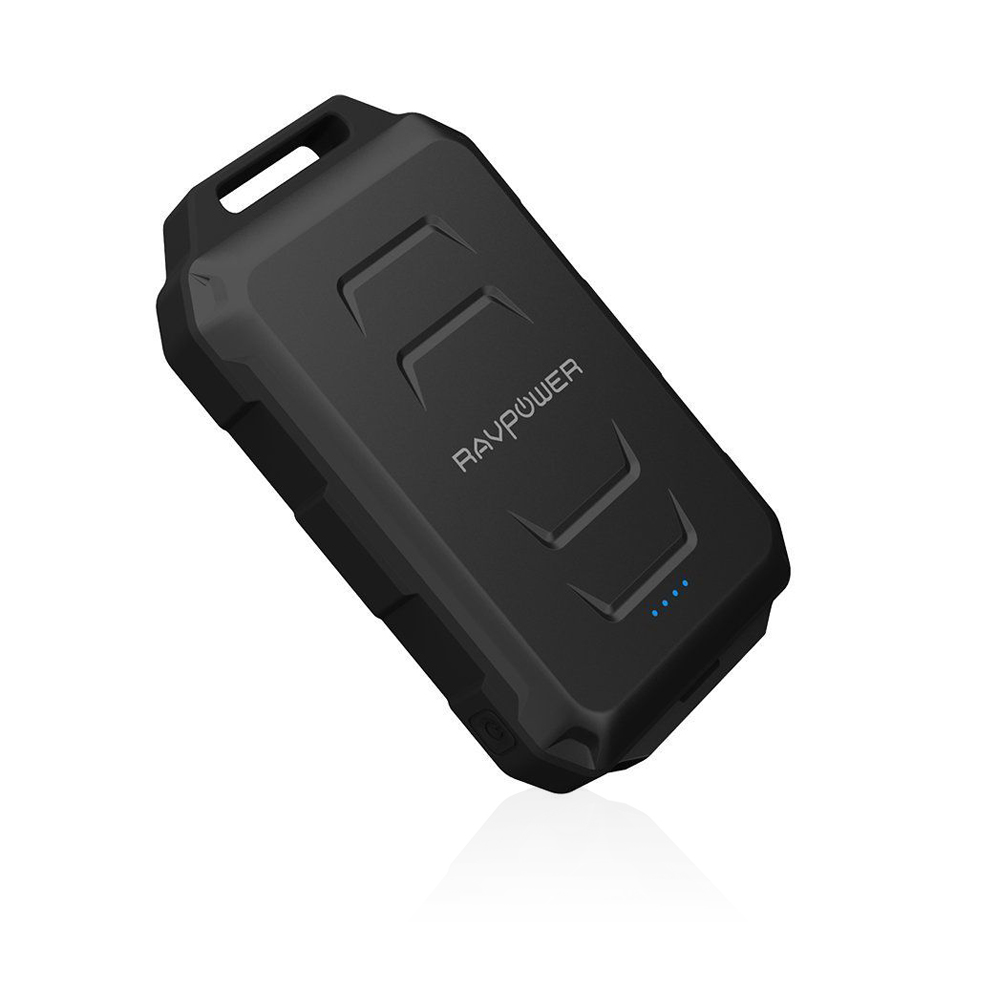 10050mAh Waterproof Power Bank (RP-PB044) - Black