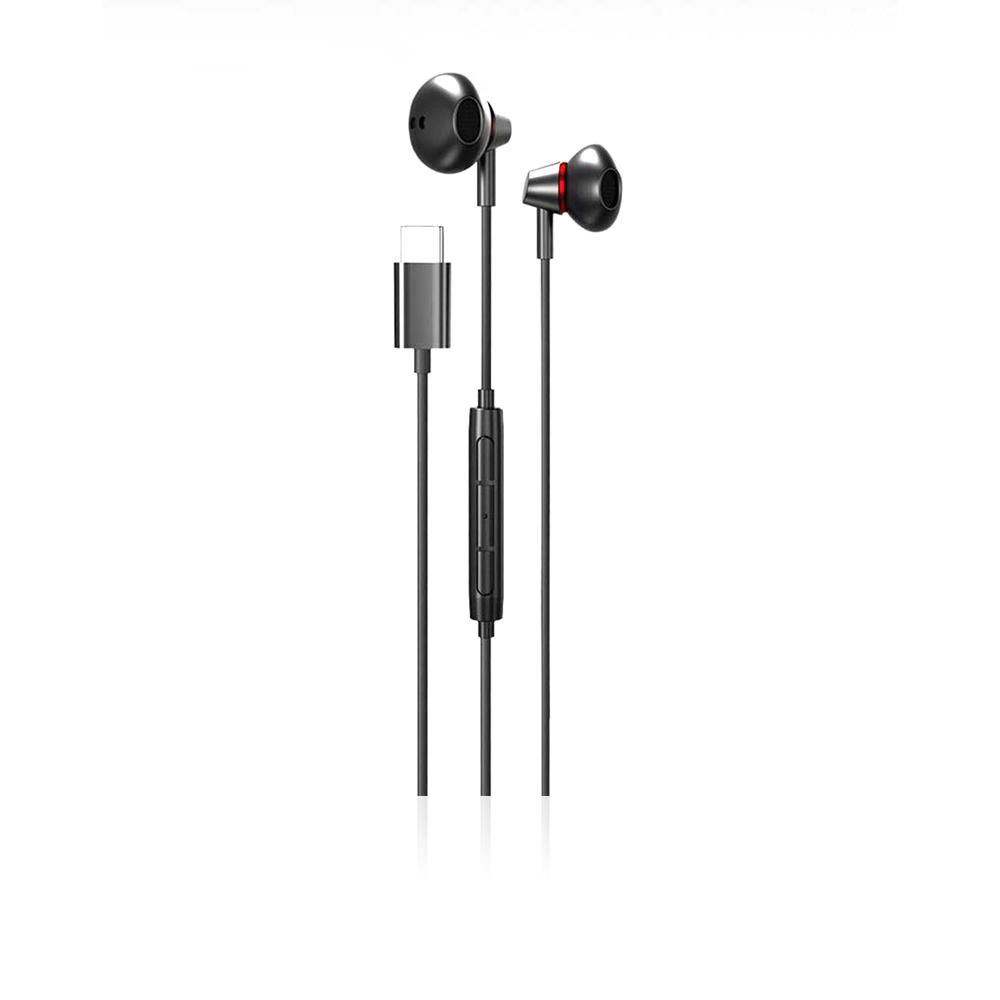 C1 Type-C Earphone - Black   