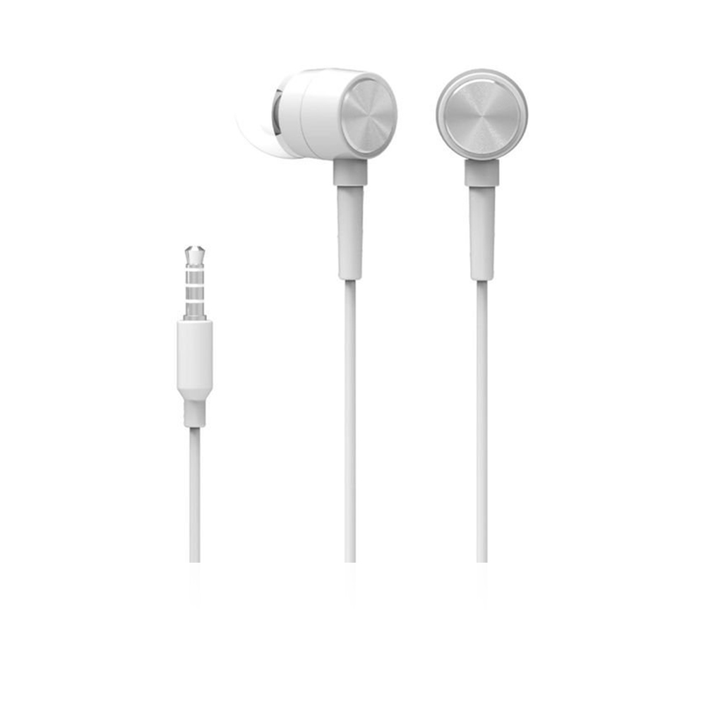 DHH -1111 Wired In Ear Earphone - white