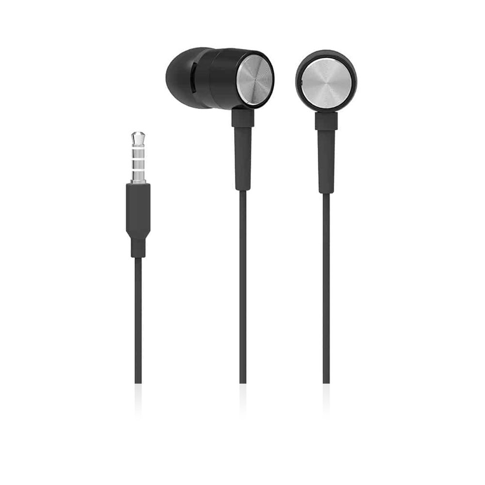 DHH -1111 Wired In Ear Earphone - Black