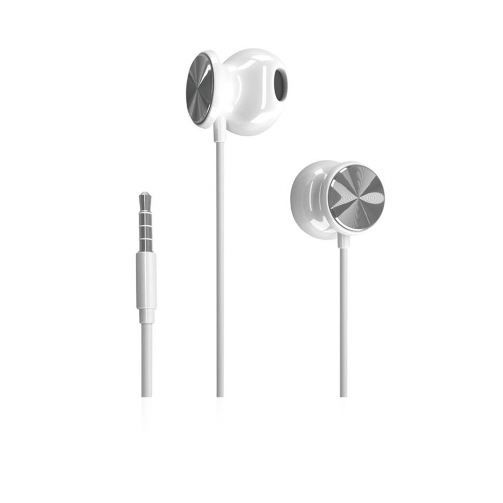 DHH-1112 Wired In Ear Earphone - White