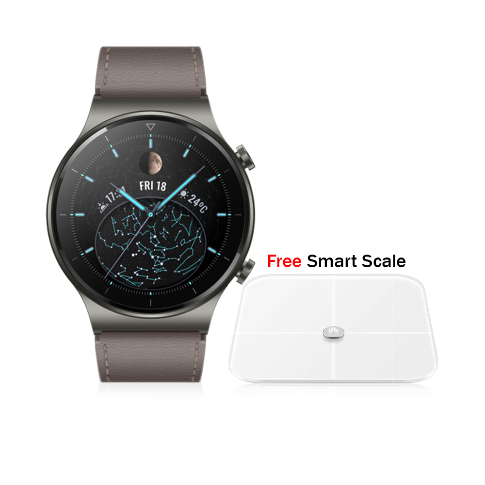 Watch Gt 2 Pro - Grey + Free Gift