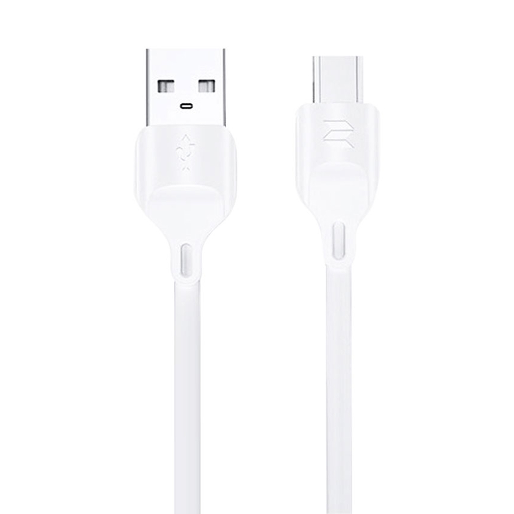 Z13 Micro Charge & Sync Round Cable - White