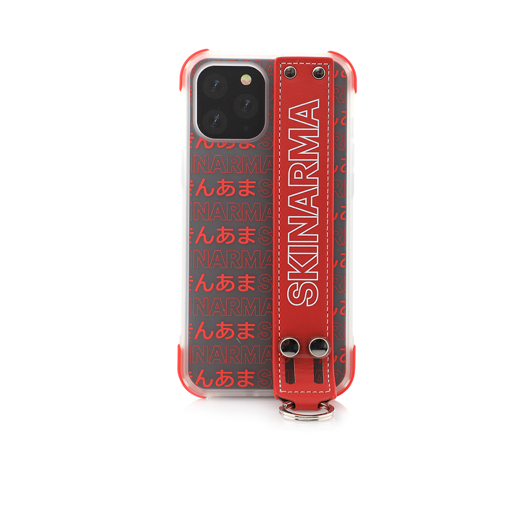 Kotoba Case With Strap For iPhone 12 Pro Max - Red
