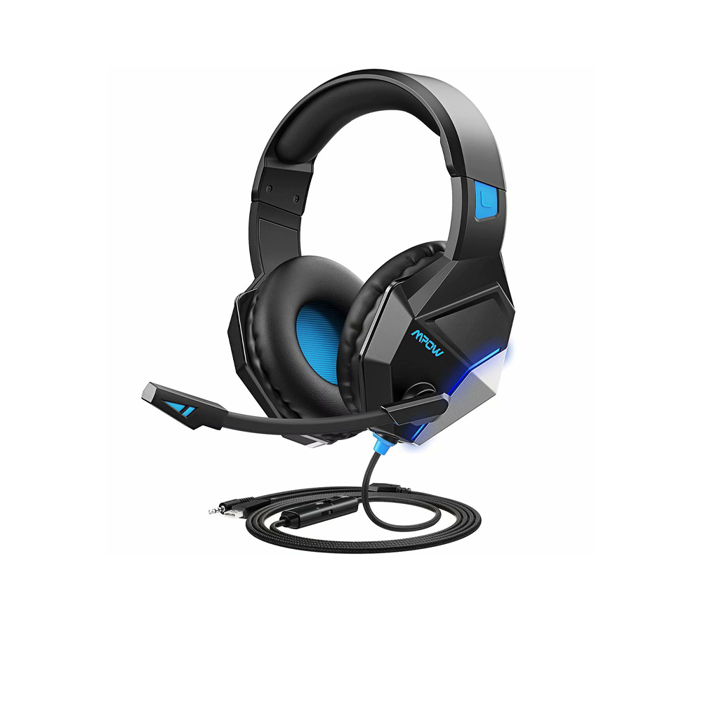 EG10 Gaming Wired Headset - Black and Blue