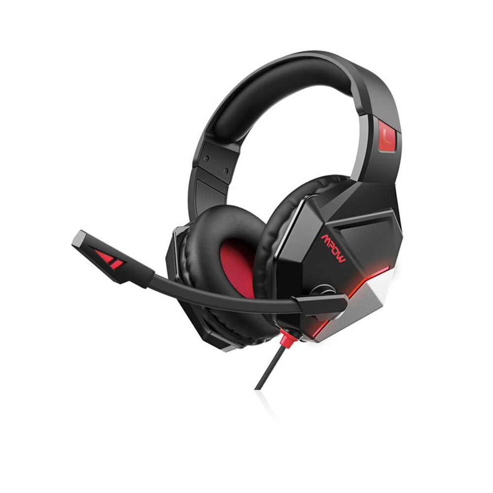 EG10 Gaming Wired Headset - Black and Red