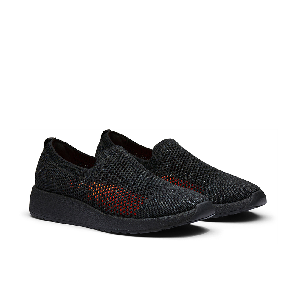 Breeze Slip-On Shoes For Women - Black Sparkle