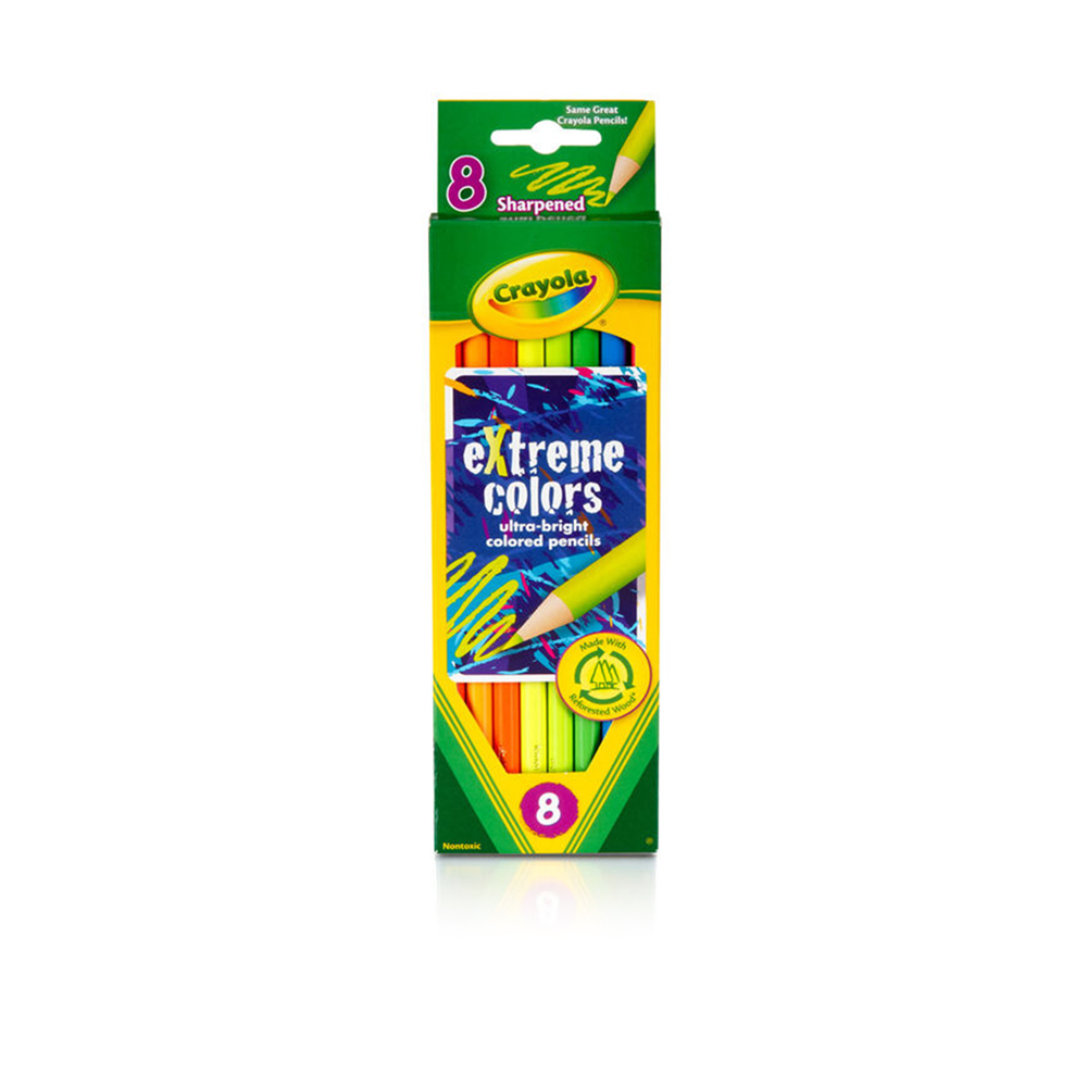 8 Extremes Colored Pencils