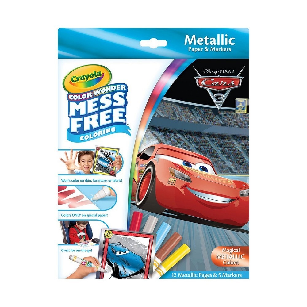 Color Wonder Metallic Box Set - Cars 3