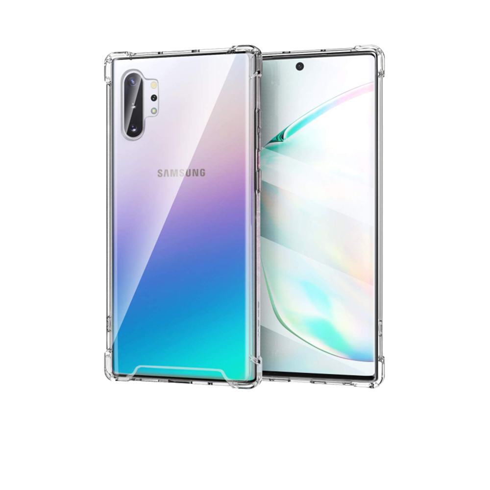 Cool Crystal Case For Galaxy Note 10 Plus - Clear