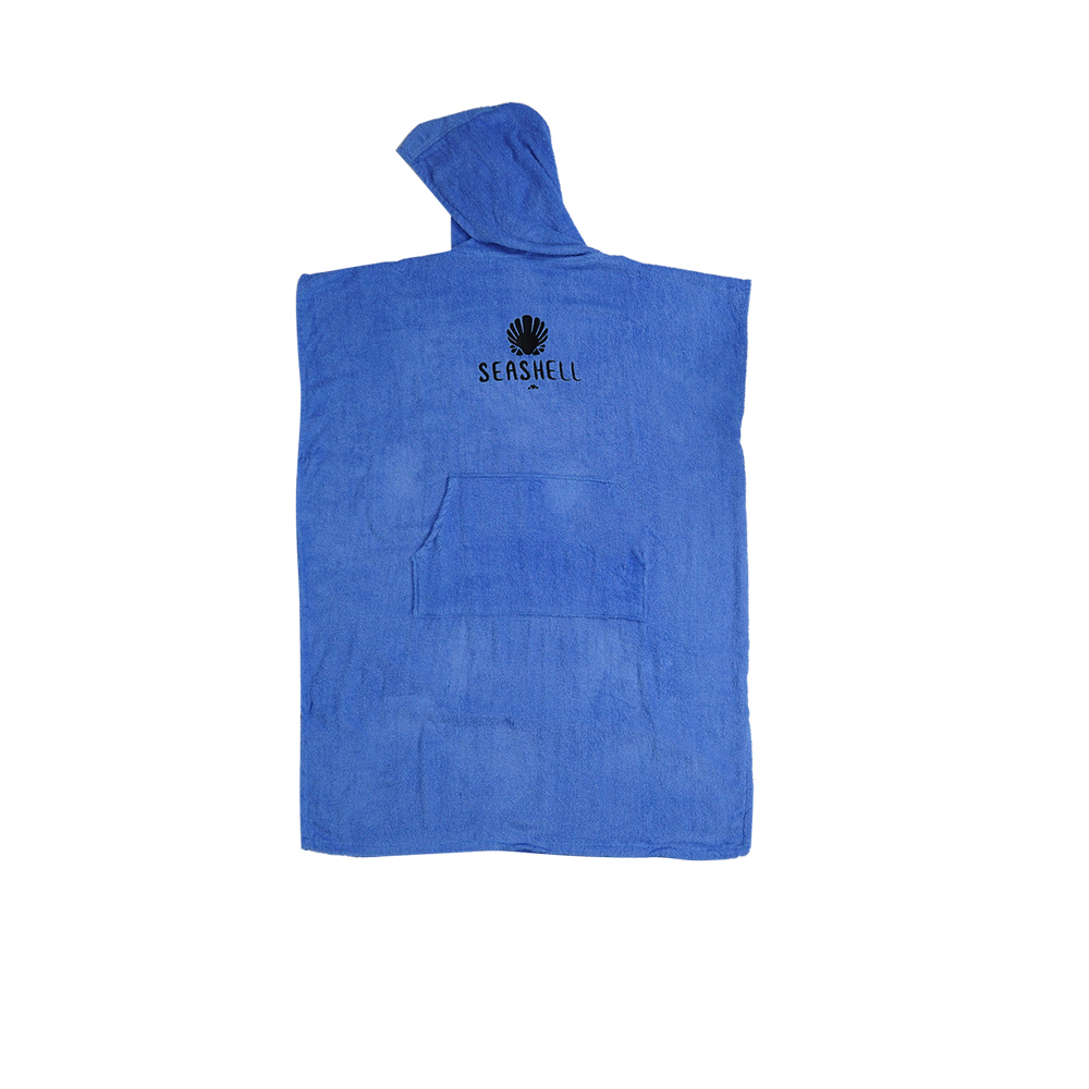 Hooded Beach Towel - Blue 