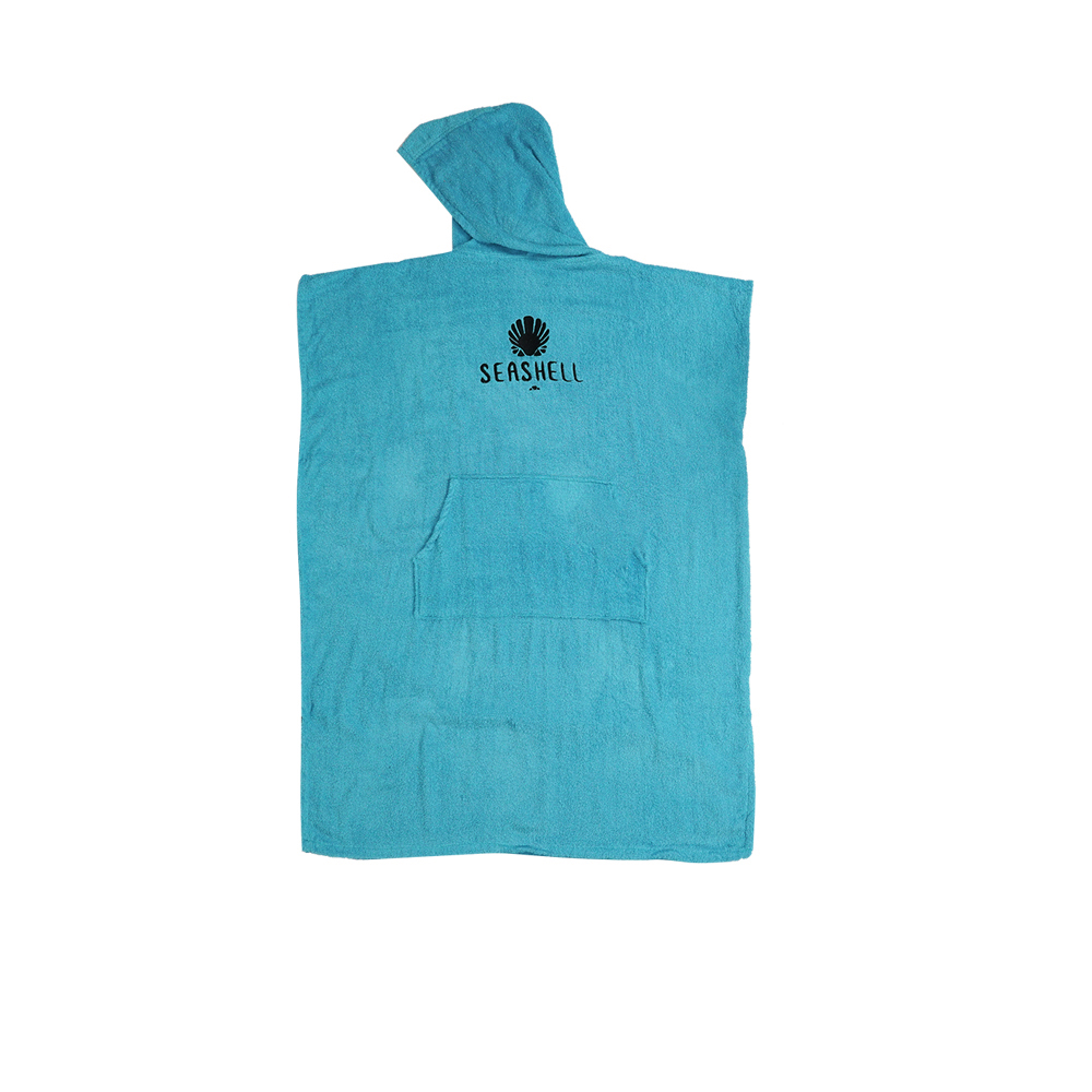 Hooded Beach Towel - Green 