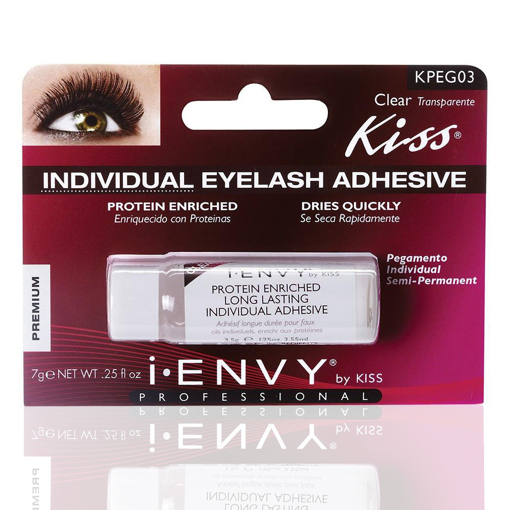 Kiss I Envy Eyelash Adhesive Glue -  Clear