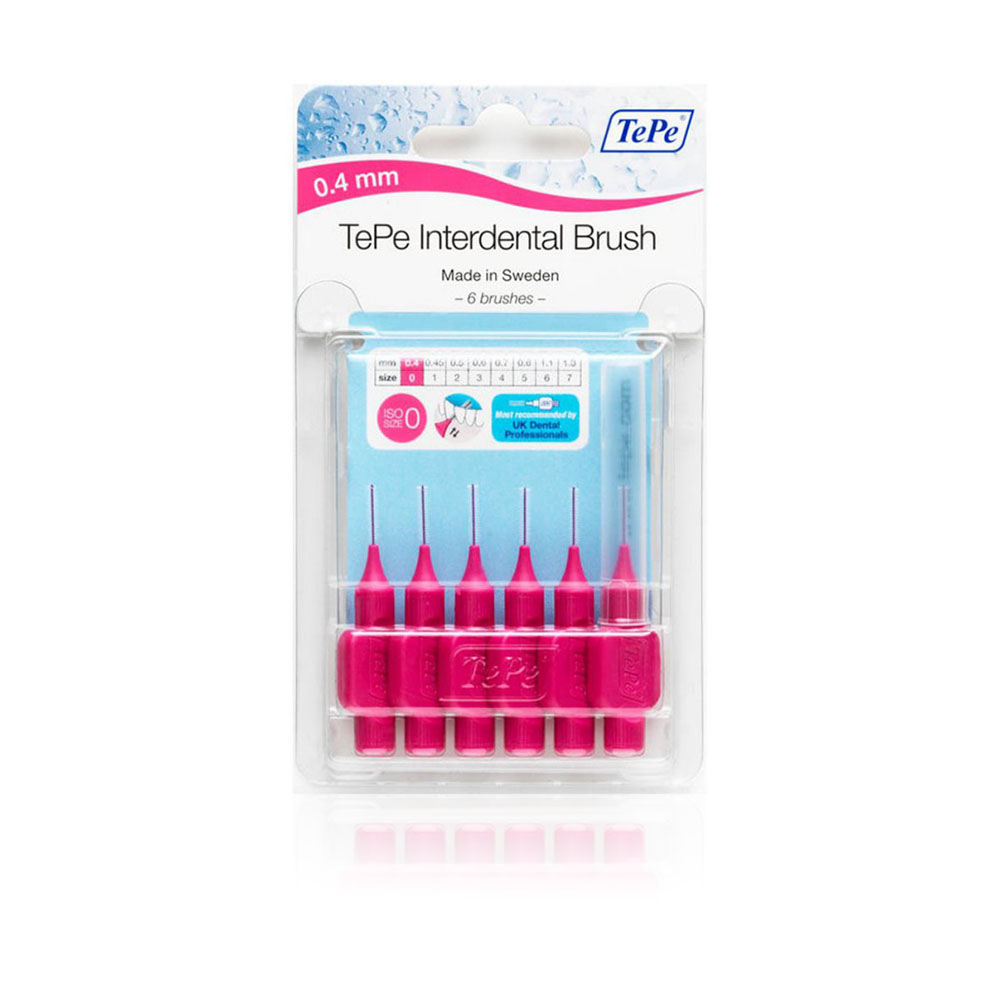 Interdental Brush Idb Pink Blister - 0.4 Mm