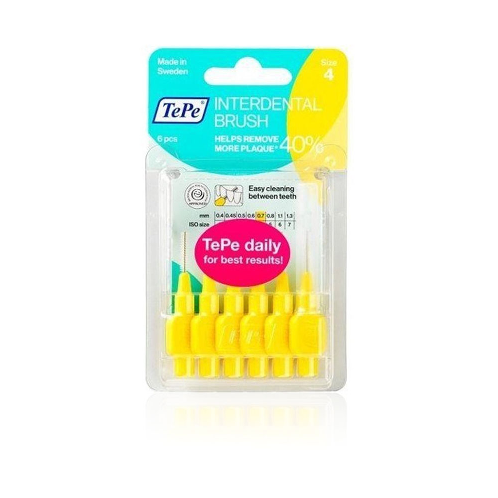 Interdental Brush Idb Yellow Blister - 0.7 Mm