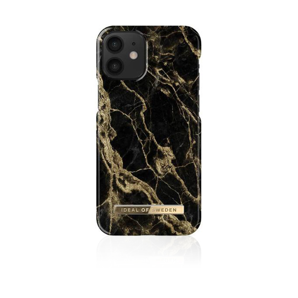 Golden Smoke Marble Case For iPhone 12 Mini