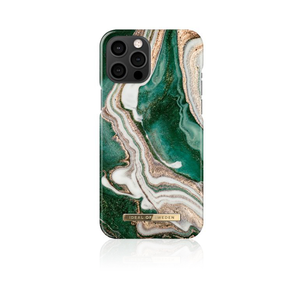 Golden Jade Marble Case For iPhone 12 Pro Max
