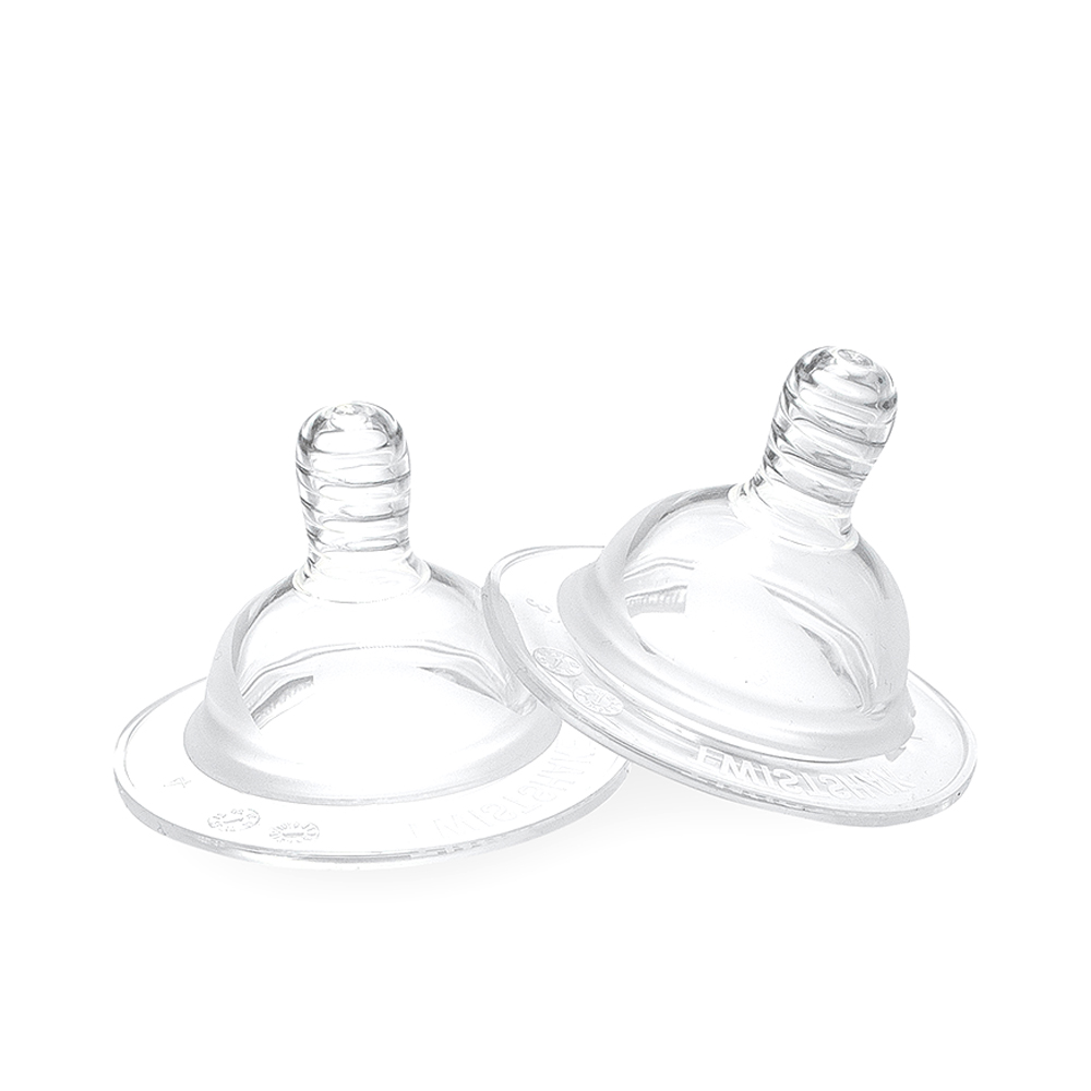 Anti-Colic Teat - Pack of 2 - Clear