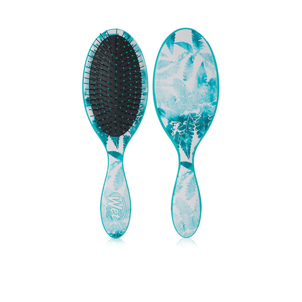 Liquid Tropics Detangler Hair Brush - Banana Leaves
