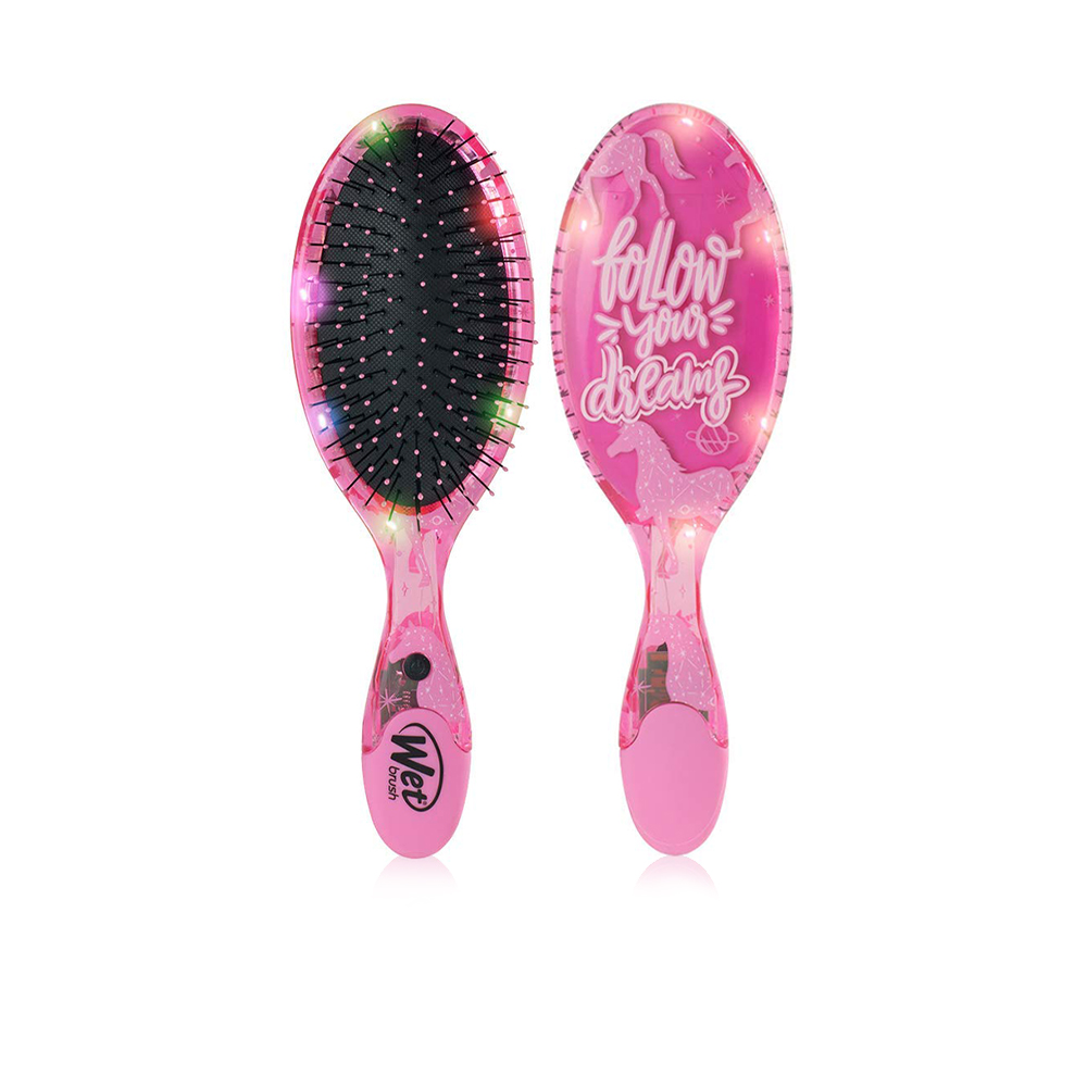 Galaxy Light Up Detangler - Pink Unicorn