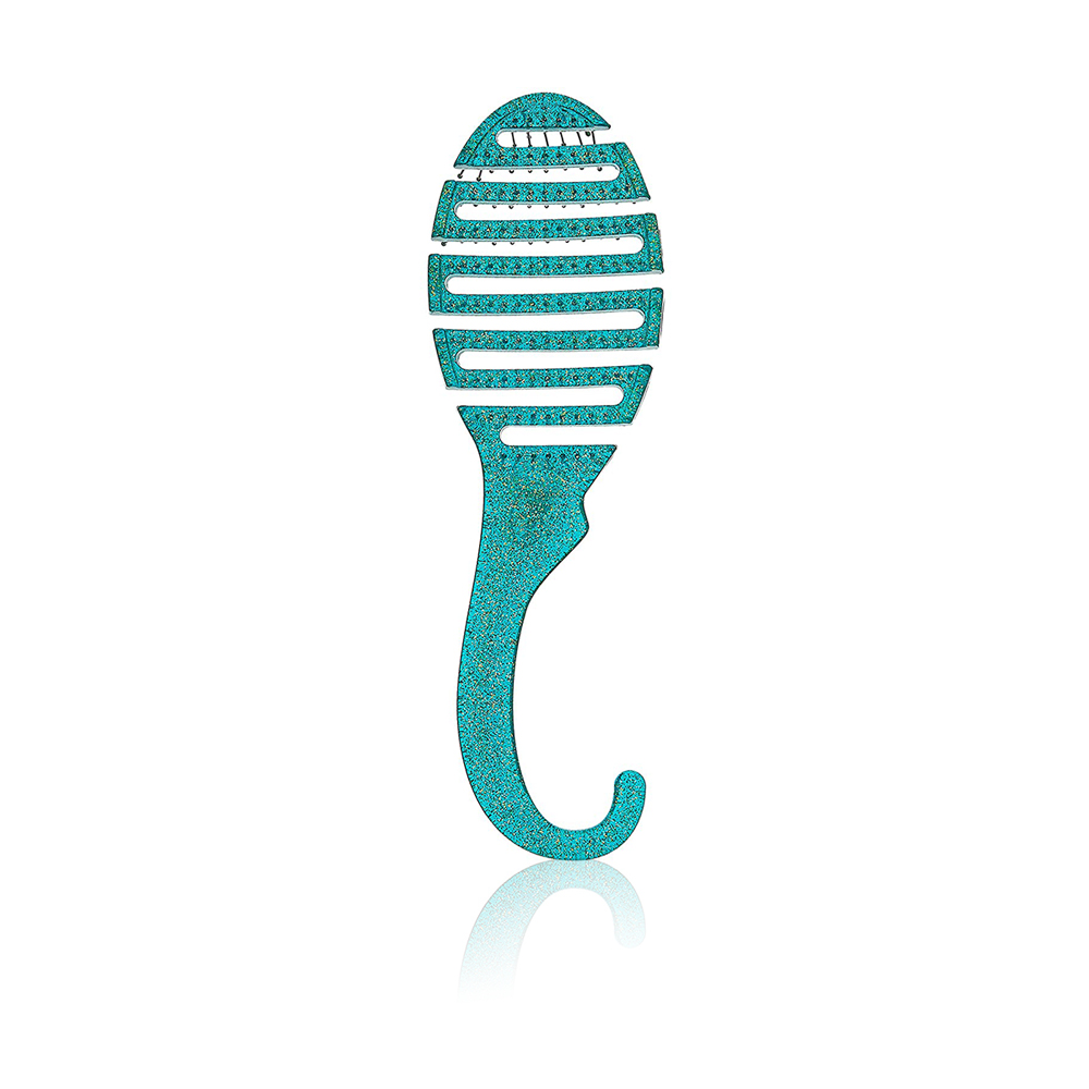 Shower Glitter Detangler - Teal