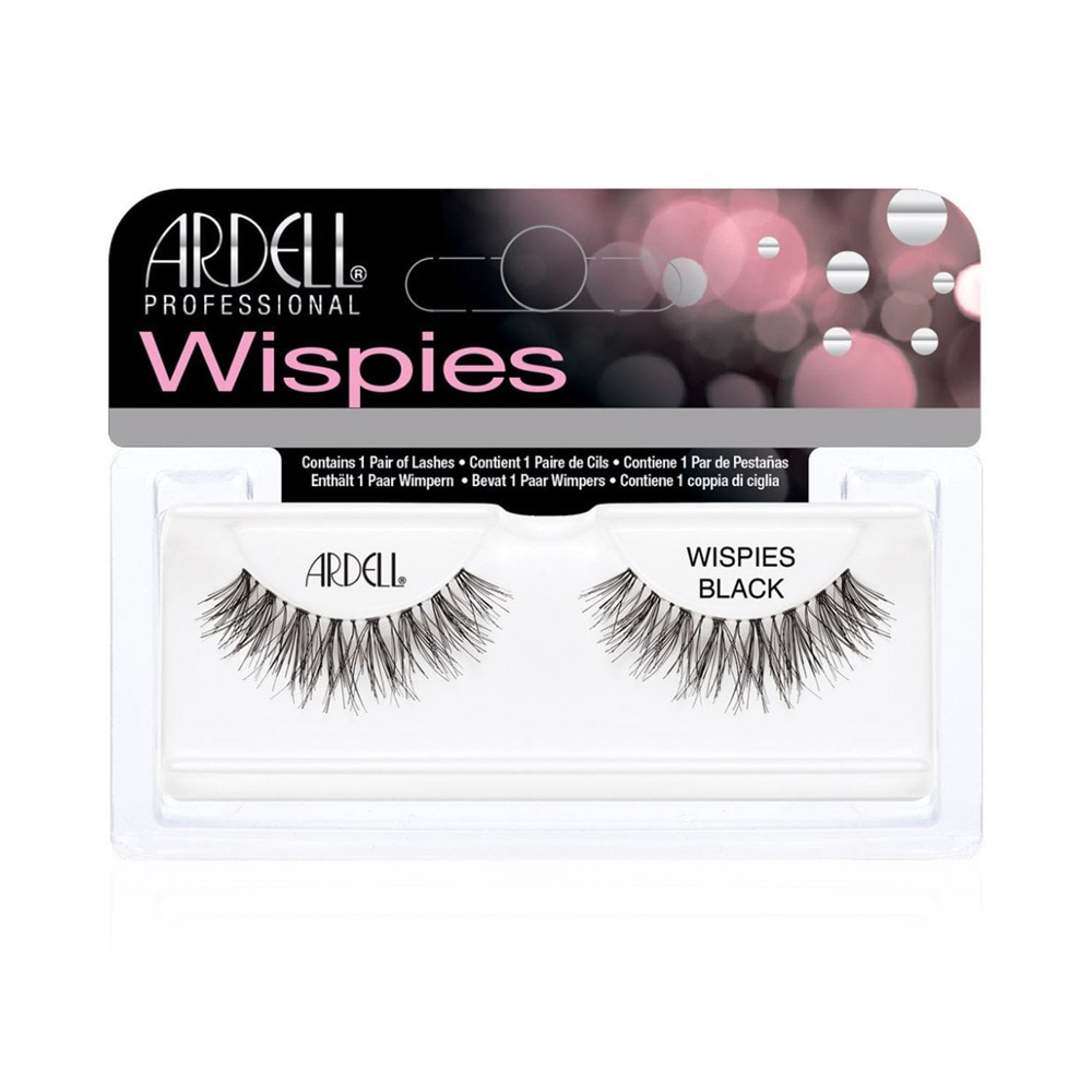Professional Natural Eyelash Wispies - 65010 - Black