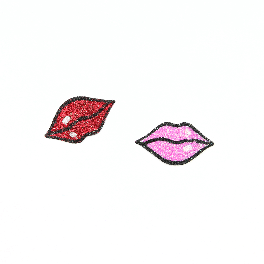 Lips Sticker - Red & Pink - Big