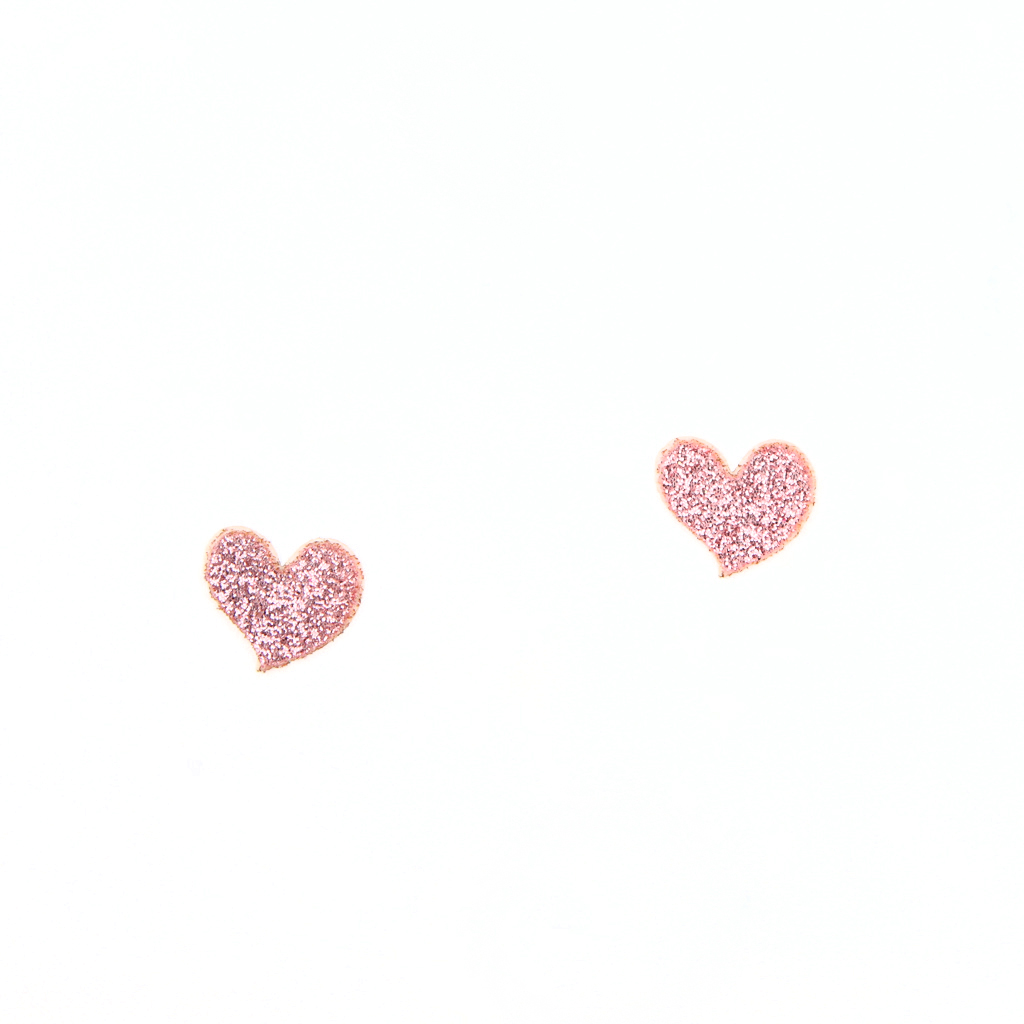 Hearts Sticker - Dark Pink - Small